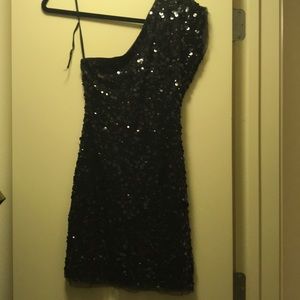 Arden B black Sequin Dress